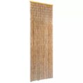  Cortina de Porta Anti-insetos em Bambu 56x185 cm