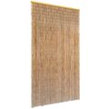  Cortina de Porta Anti-insetos em Bambu 100x200 cm