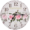 Relógio de Parede de Cozinha Vintage 30 cm Florido