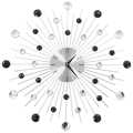  Relógio de Parede com Movimento Quartzo Design Moderno 50 cm