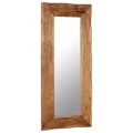  Espelho de Parede 50x110 cm Madeira de Acácia Maciça