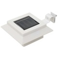 Candeeiro de Exterior Solar LED 6 pcs Branco Quadrado 12 cm