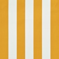 Toldos Retráctil 150x150 cm Amarelo e Branco