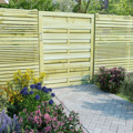 Portão de Jardim 100x125 cm Pinho Impregnado Verde