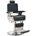 Cadeira de Barbeiro 68x69x116 cm Couro Artificial Preto