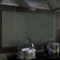 Painel Anti-salpicos de Cozinha Branco 90x50 cm Vidro Temperado