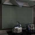 Painel Anti-salpicos de Cozinha Branco 100x60cm Vidro Temperado