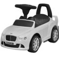 Mini-carro Infantil de Impulso com Pés Modelo Bentley Cor Branca