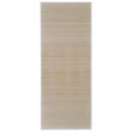 Tapete Quadrado de Bambu Natural 80 X 200 cm
