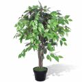 Planta Artificial Ficus Duende com Vaso 90 cm