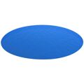 Cobertura de Piscina Redonda 488 cm Pe Azul