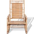  Cadeira de Balanço de Bambu
