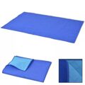  Toalha de Piquenique Azul e Azul Claro 100x150 cm
