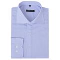  Camisas de Homem às Riscas Branco e Azul Claro M