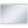 Espelho de Parede LED C/ Sensor Tátil Casa de Banho 80x60 cm