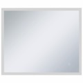 Espelho de Parede LED com Sensor Tátil Casa de Banho 60x50 cm