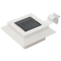 Candeeiro de Exterior Solar LED 12 pcs Branco Quadrado 12 cm
