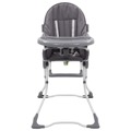 Cadeira de Refeição para Bebé Cinzento e Branco