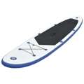 Prancha de Paddle Sup Insuflável Azul e Branco