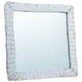 Espelho 60x60 cm Vime Branco