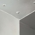 Bases para Poste em Forma de Y 4 pcs 81x81 mm Metal Galvanizado