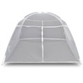 Tenda de Campismo 200x150x145 cm Fibra de Vidro Branco