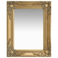 Espelho de Parede Estilo Barroco 50x40 cm Dourado