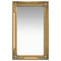 Espelho de Parede Estilo Barroco 50x80 cm Dourado