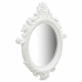 Espelho de Parede Estilo Castelo 56x76 cm Branco