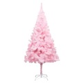 Árvore de Natal Artificial com Suporte 180 cm Pvc Rosa