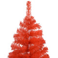 Árvore de Natal Artificial com Suporte 180 cm Pvc Vermelho