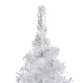 Árvore de Natal Artificial com Suporte 180 cm Pet Prateado