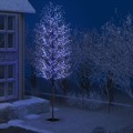 Árvore de Natal 2000 Luzes LED Flor Cerejeira Luz Azul 500 cm