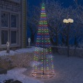 Árvore de Natal em Cone 330 Luzes LED Multicor 100x300cm