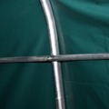 Tenda para Gado Removível Pvc 550 G/m² 3,3x16 M Verde-escuro