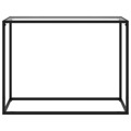 Mesa Consola 100x35x75 cm Vidro Temperado Transparente