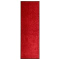 Tapete de Porta Lavável 60x180 cm Vermelho
