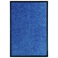 Tapete de Porta Lavável 40x60 cm Azul