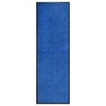 Tapete de Porta Lavável 60x180 cm Azul