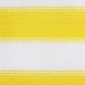 Tela de Varanda 90x300 cm Pead Amarelo e Branco