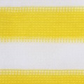 Tela de Varanda 120x400 cm Pead Amarelo e Branco