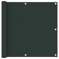 Tela de Varanda 90x300 cm Tecido Oxford Verde-escuro