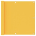 Tela de Varanda 90x300 cm Tecido Oxford Amarelo