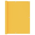 Tela de Varanda 120x500 cm Tecido Oxford Amarelo