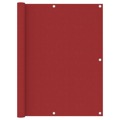 Tela de Varanda 120x400 cm Tecido Oxford Vermelho