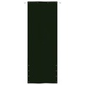 Tela de Varanda 80x240 cm Tecido Oxford Verde-escuro
