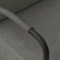 Cadeira com Apoio de Braços Tecido Cinzento-claro