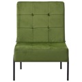 Cadeira de Descanso 65x79x87 cm Veludo Verde-claro