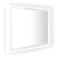 Espelho Casa Banho LED 60x8,5x37cm Contrapl. Branco Brilhante