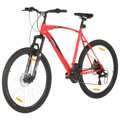 Bicicleta de Montanha 21 Velocidades Roda 29" 53 cm Vermelho